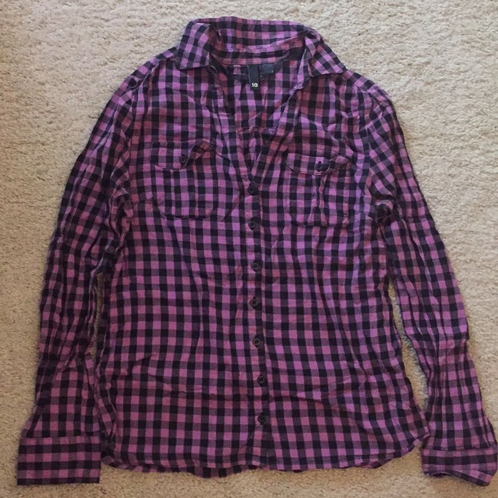 Divided by H&M long sleeve button down shirt